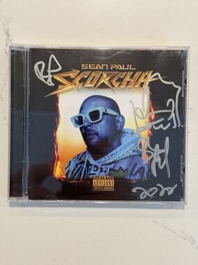 Sean Paul - Scorcha SIGNED/AUTOGRAPHED CD #1